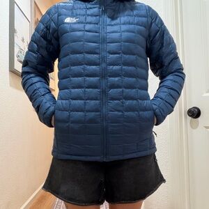 The North Face Women's Navy Puffer Jacket